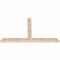 Ekena Millwork Portland Smooth Timber Gable Bracket, Douglas Fir, 84"W x 49"H x 3 1/2"D x 5 1/2"F, 14/12 Pitch GBW084X49X0406POR00SDF - alternate 3
